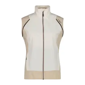 Women's hybrid waterproof jacket with removable sleeves CMP image-1
