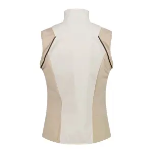 Women's hybrid waterproof jacket with removable sleeves CMP image-3