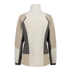 Women's hybrid waterproof jacket with removable sleeves CMP image-1