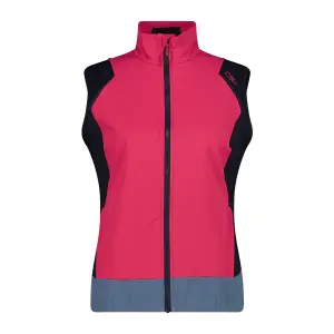 Women's hybrid waterproof jacket with removable sleeves CMP image-1