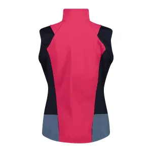 Women's hybrid waterproof jacket with removable sleeves CMP image-3