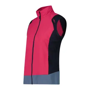 Women's hybrid waterproof jacket with removable sleeves CMP image-5