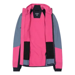 Women's hybrid waterproof jacket with removable sleeves CMP image-6