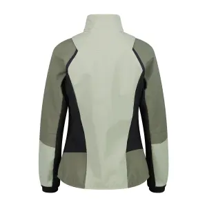 Women's hybrid waterproof jacket with removable sleeves CMP image-1
