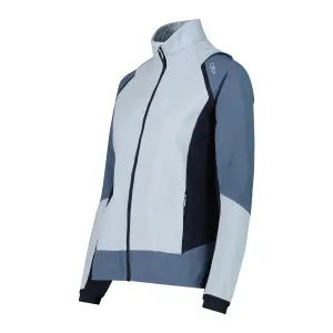 Women's hybrid waterproof jacket with removable sleeves CMP image-4