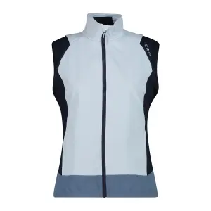 Women's hybrid waterproof jacket with removable sleeves CMP image-1