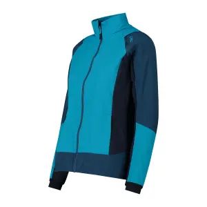 Women's hybrid waterproof jacket with removable sleeves CMP image-2