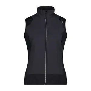 Women's hybrid waterproof jacket with removable sleeves CMP image-1