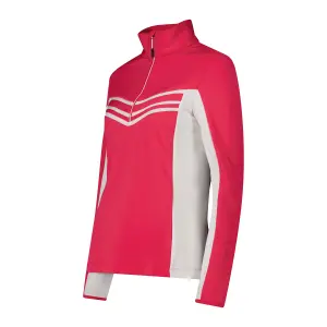 Fleece with Contrast Details Women CMP Stretch Performance image-2