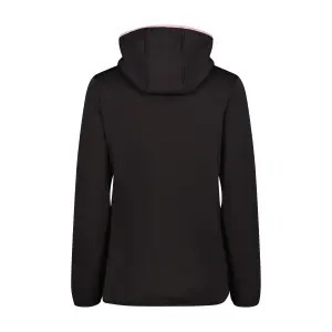 Stretch Faux Fur Hooded Jacket Women CMP image-1
