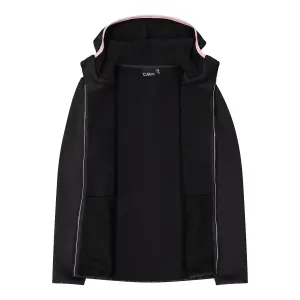 Stretch Faux Fur Hooded Jacket Women CMP image-3