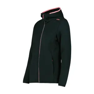 Women's Stretchy Faux Fur Hoodie CMP Performance image-2