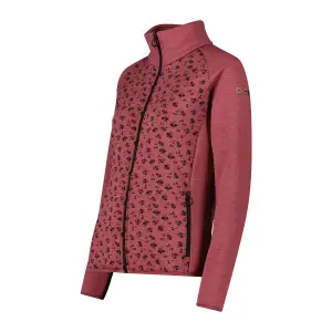 Sudadera elástica con estampado de detalles jaspeados mujer CMP Performance image-2