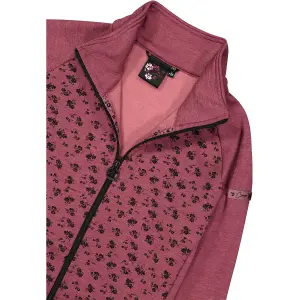 Sudadera elástica con estampado de detalles jaspeados mujer CMP Performance image-4