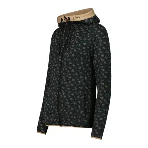 Printed hooded fleece for women CMP image-2