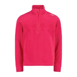 Girl's 1/2 zip fleece CMP image-0