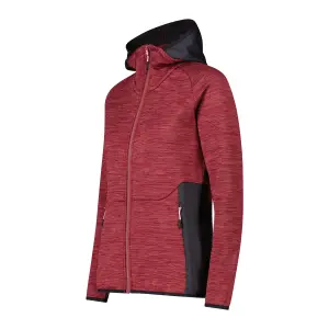 Women's hooded fleece CMP image-2