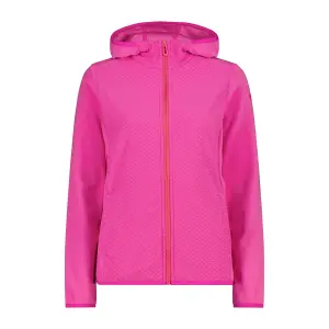 Women's zip-up hooded ski jacket CMP image-0