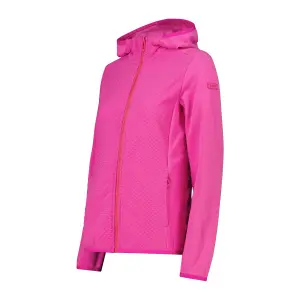 Women's zip-up hooded ski jacket CMP image-2