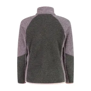 Heathered Honeycomb Knit Technical Fleece Girl CMP image-2