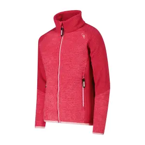 Girl's Knitted Honeycomb Fleece CMP image-1