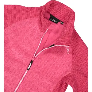 Girl's Knitted Honeycomb Fleece CMP image-4