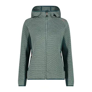 Women's zip-up hoodie fleece CMP image-0
