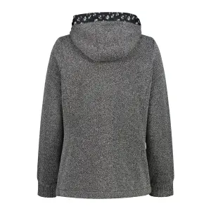 Women's knitted technical hoodie CMP image-1