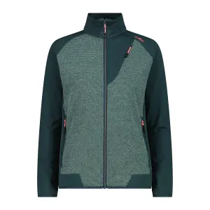 Women's zipped fleece CMP image-0