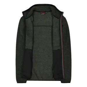 Heathered Knit Technical Fleece CMP image-3
