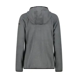 Women's Marl Knit Hoodie CMP Knit Tech image-1