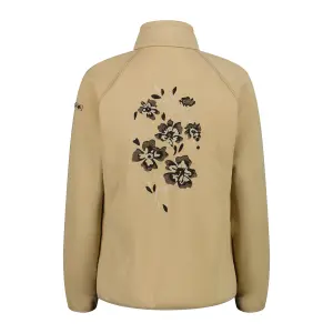 Heathered Fleece with Floral Print Women's CMP Knit Tech image-1