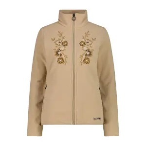 Women's zip-up fleece sweatshirt CMP image-0