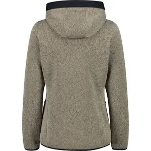 Women's zip-up hooded hiking jacket CMP image-1