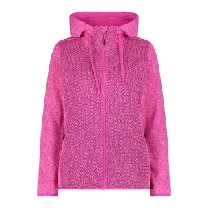 Women's zip-up hooded hiking jacket CMP image-0
