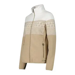 Women's zipped fleece CMP image-2