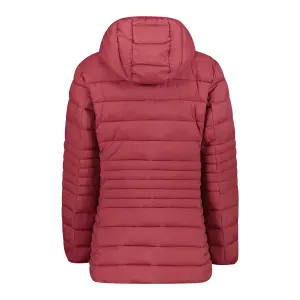 Women's long zip-up hooded Sorona Aura puffer jacket CMP image-1