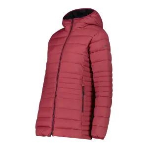 Women's long zip-up hooded Sorona Aura puffer jacket CMP image-2