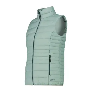Sleeveless zip-up Sorona puffer jacket for women CMP image-2