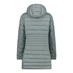 Doudoune long à capuche zippée Sorona Aura femme CMP image-1