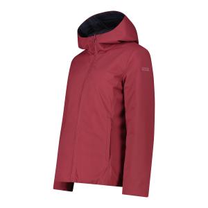 Chaqueta impermeable con capucha reversible con cremallera para mujer CMP image-2