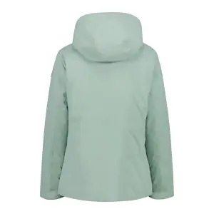 Chaqueta impermeable con capucha reversible con cremallera para mujer CMP image-1