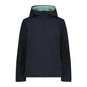 Chaqueta impermeable con capucha reversible con cremallera para mujer CMP image-0