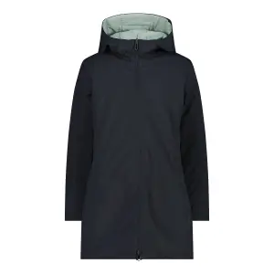Reversible zip-up hooded parka for women CMP image-0