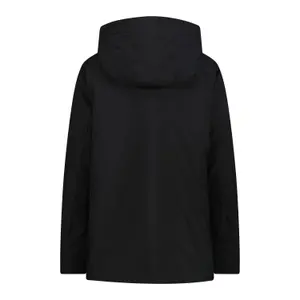 Women's zipped hooded waterproof jacket CMP image-1