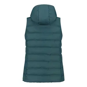 Colete acolchoado com capuz e fecho para mulher CMP image-1