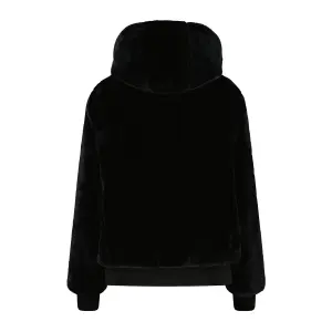 Faux fur hooded jacket for women CMP image-1
