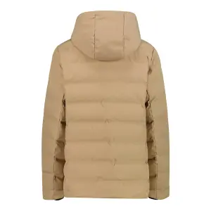 Women's zip-up padded jacket with a fixed hood CMP image-1
