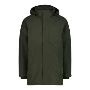 Zip-up parka with fixed hood CMP image-0