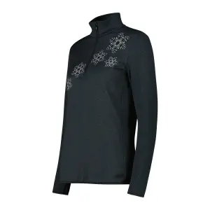 Fleece med 1/2 lynlås til kvinder CMP Softech image-2